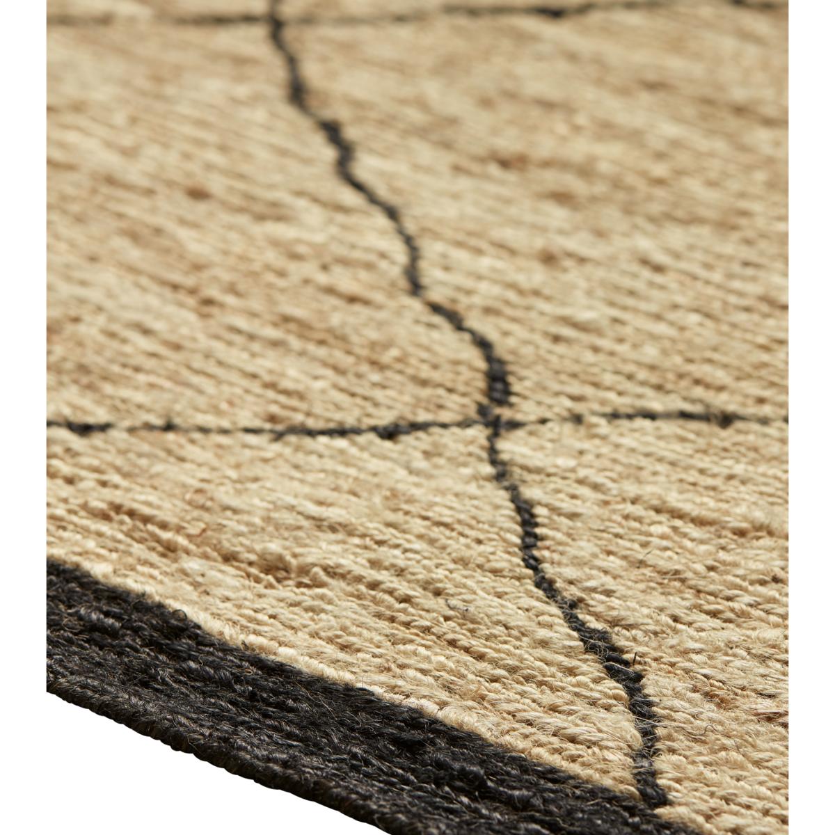 Safi Rug - Off White / Black – image 3
