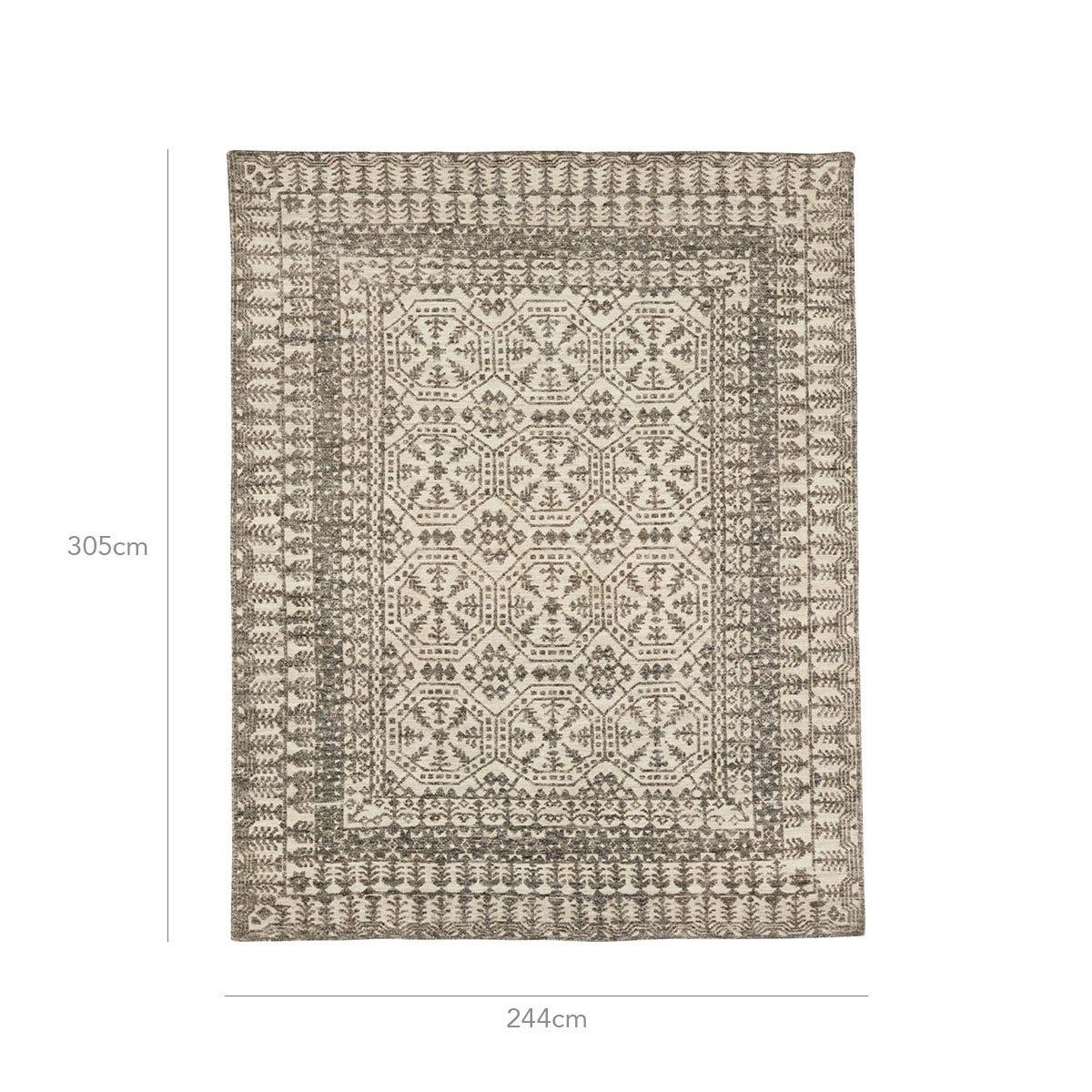 Ely Rug - Granite/Lead White – image 4