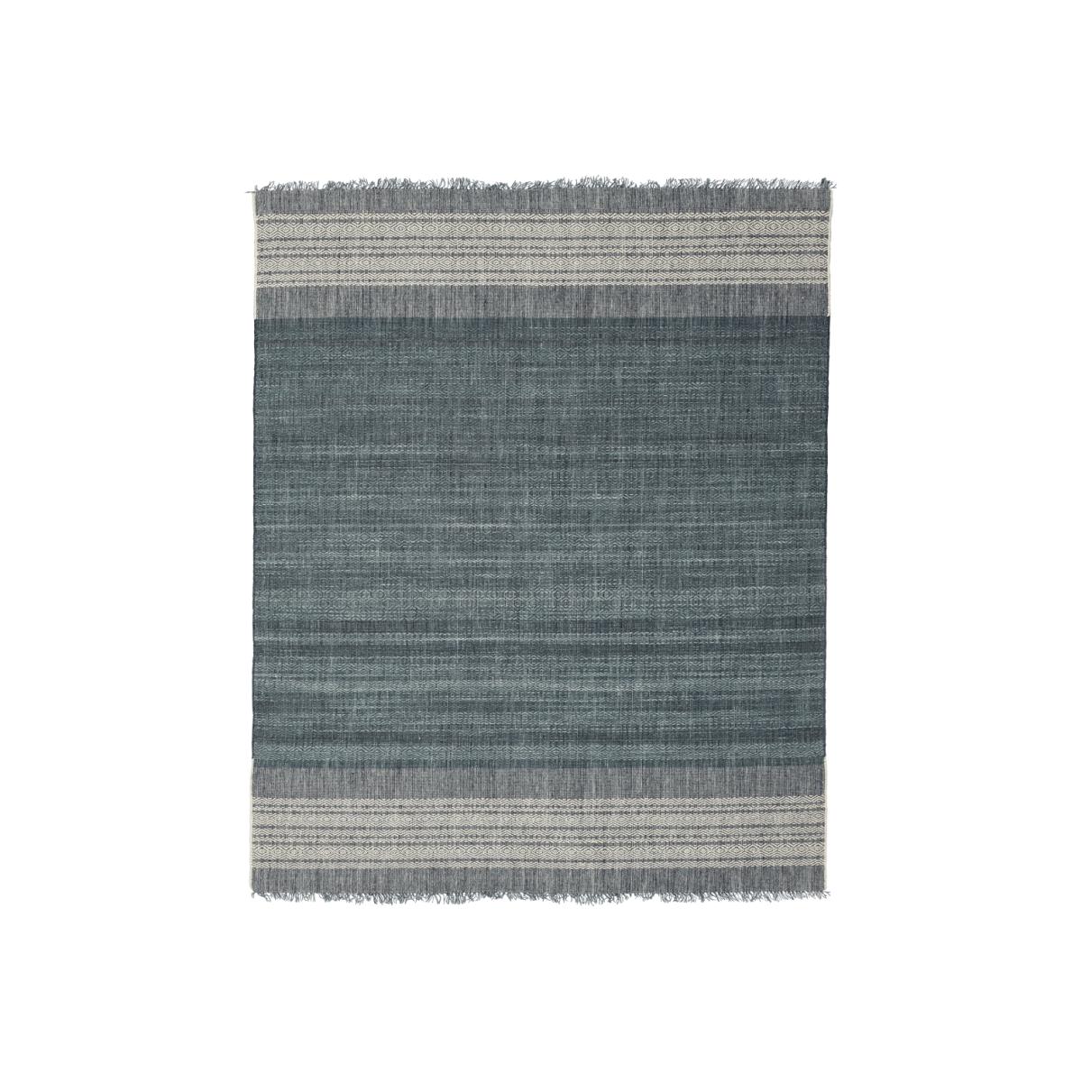 OKA, Plima Rug - Indigo/Natural, Rugs, Cotton/Wool – image 1
