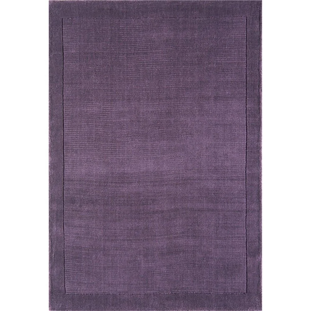 Asiatic Carpets York Hand Woven Rug Purple - 80 x 150cm