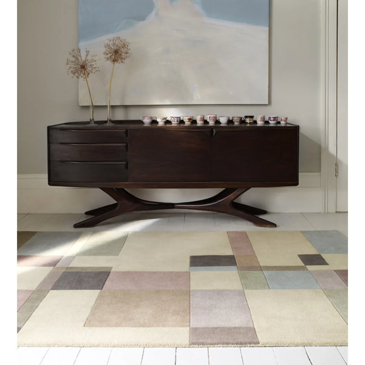 Asiatic Carpets Reef Handtufted Rug Blocks Pastel - 120 x 170cm – image 2