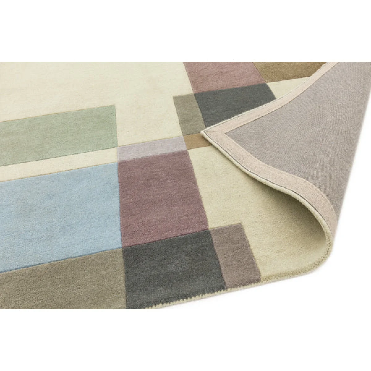 Asiatic Carpets Reef Handtufted Rug Blocks Pastel - 120 x 170cm – image 5