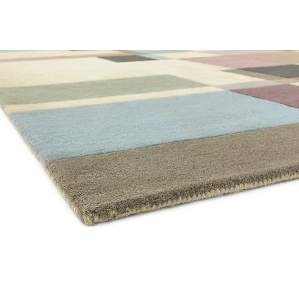 Asiatic Carpets Reef Handtufted Rug Blocks Pastel - 120 x 170cm – image 6