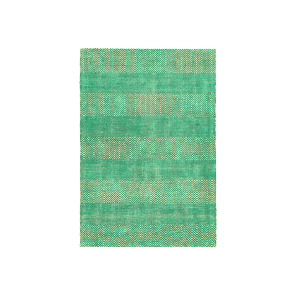 Asiatic Carpets Ives Hand Woven Rug Green - 100 x 150cm