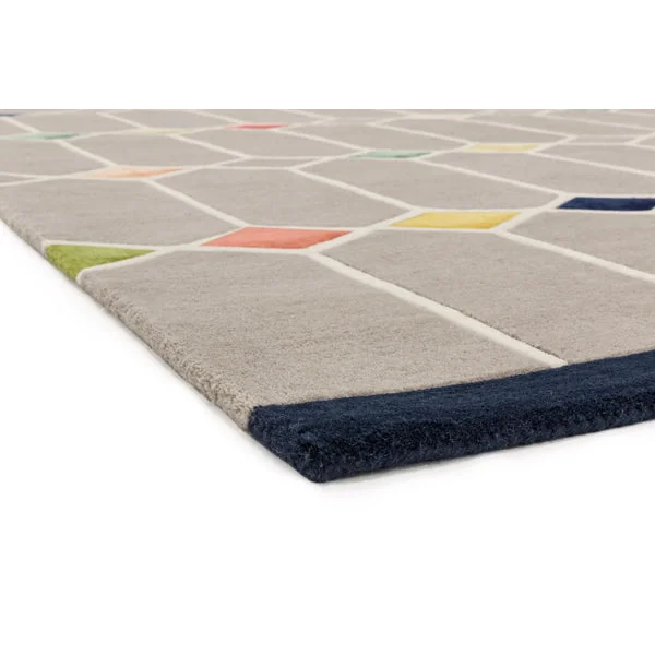 Asiatic Carpets Matrix Hand Tufted Rug Jewel Grey - 200 x 300cm – image 5