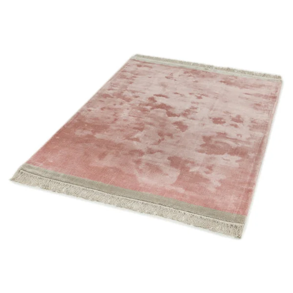 Asiatic Carpets Elgin Hand Woven Rug Pink/ Silver Border - 200 x 290cm – image 2