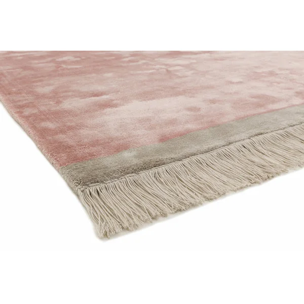 Asiatic Carpets Elgin Hand Woven Rug Pink/ Silver Border - 200 x 290cm – image 3