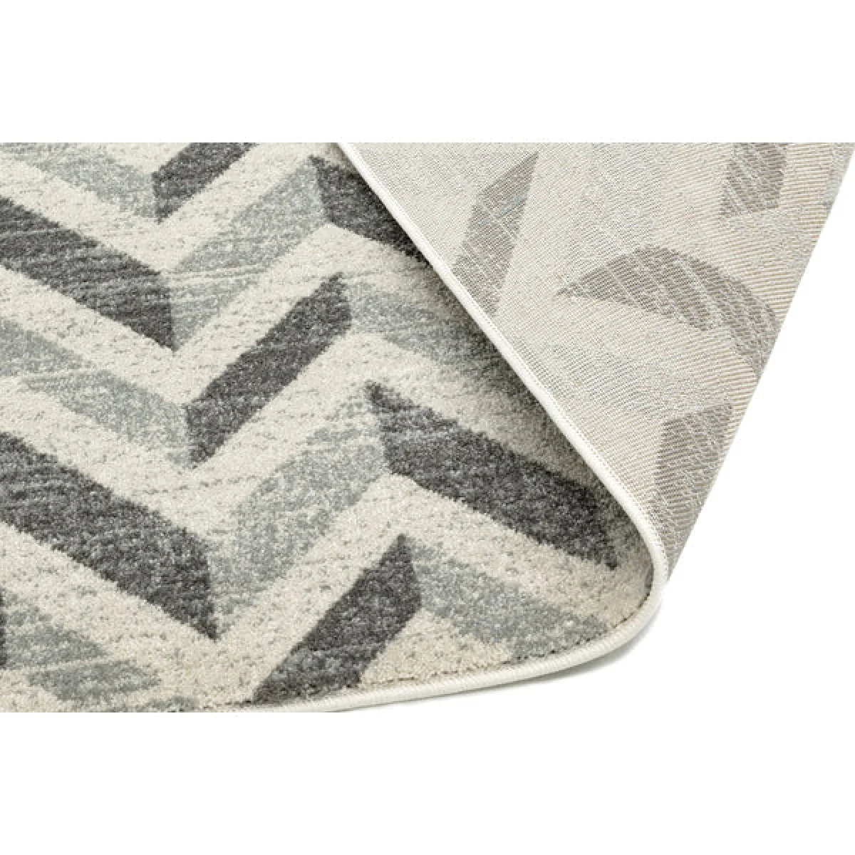 Asiatic Carpets Colt Machine Woven Rug Chevron Grey - 200 x 290cm – image 4