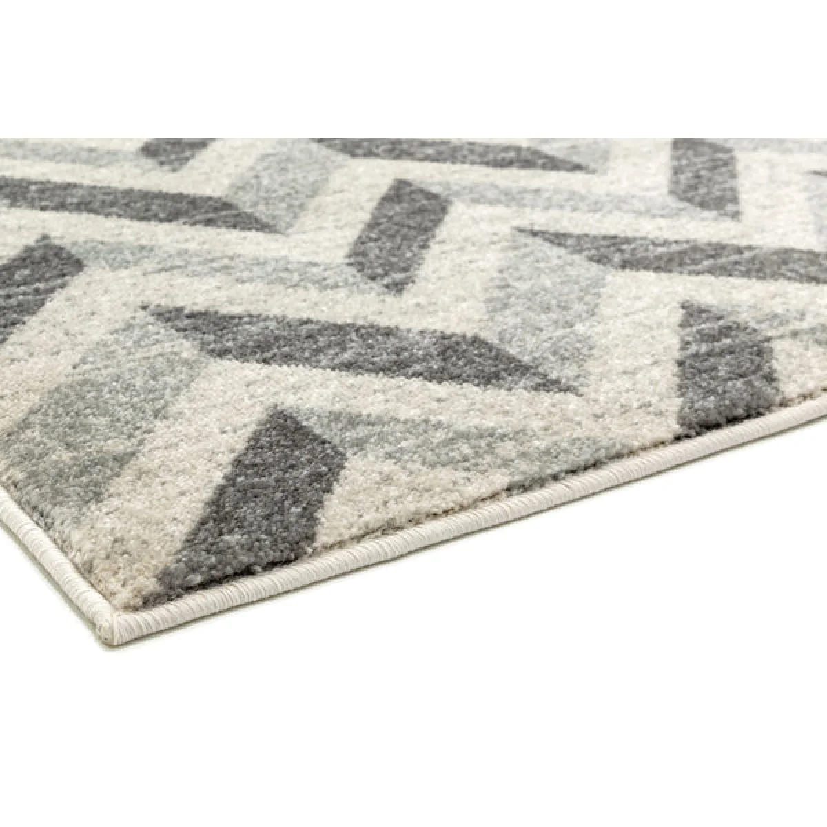 Asiatic Carpets Colt Machine Woven Rug Chevron Grey - 200 x 290cm – image 5