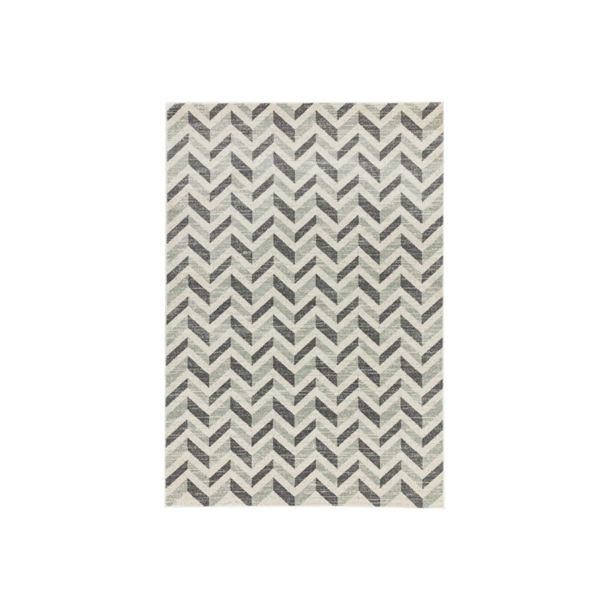 Asiatic Carpets Colt Machine Woven Rug Chevron Grey - 200 x 290cm – image 1