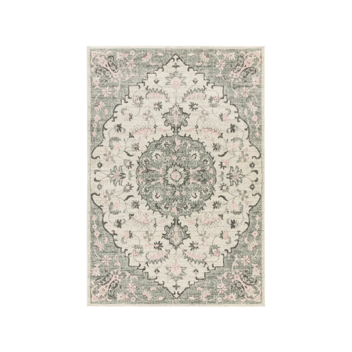 Asiatic Carpets Colt Machine Woven Rug Medallion Cream - 120 x 170cm