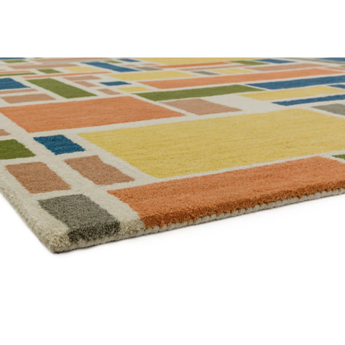 Asiatic Carpets Reef Handtufted Rug Blocks Multi - 160 x 230cm – image 5
