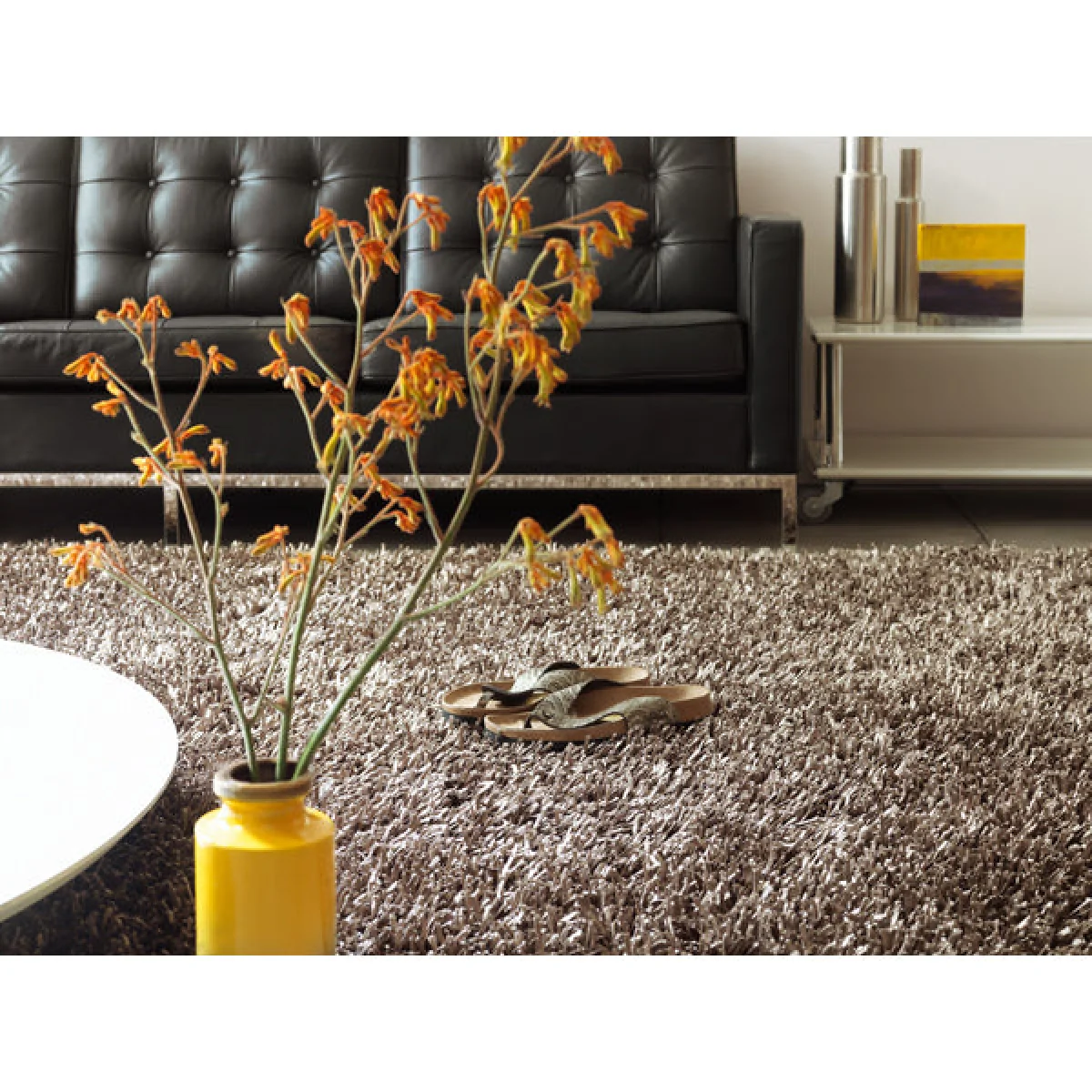 Asiatic Carpets Metallica Hand Woven Rug Gunmetal - 70 x 140cm – image 2