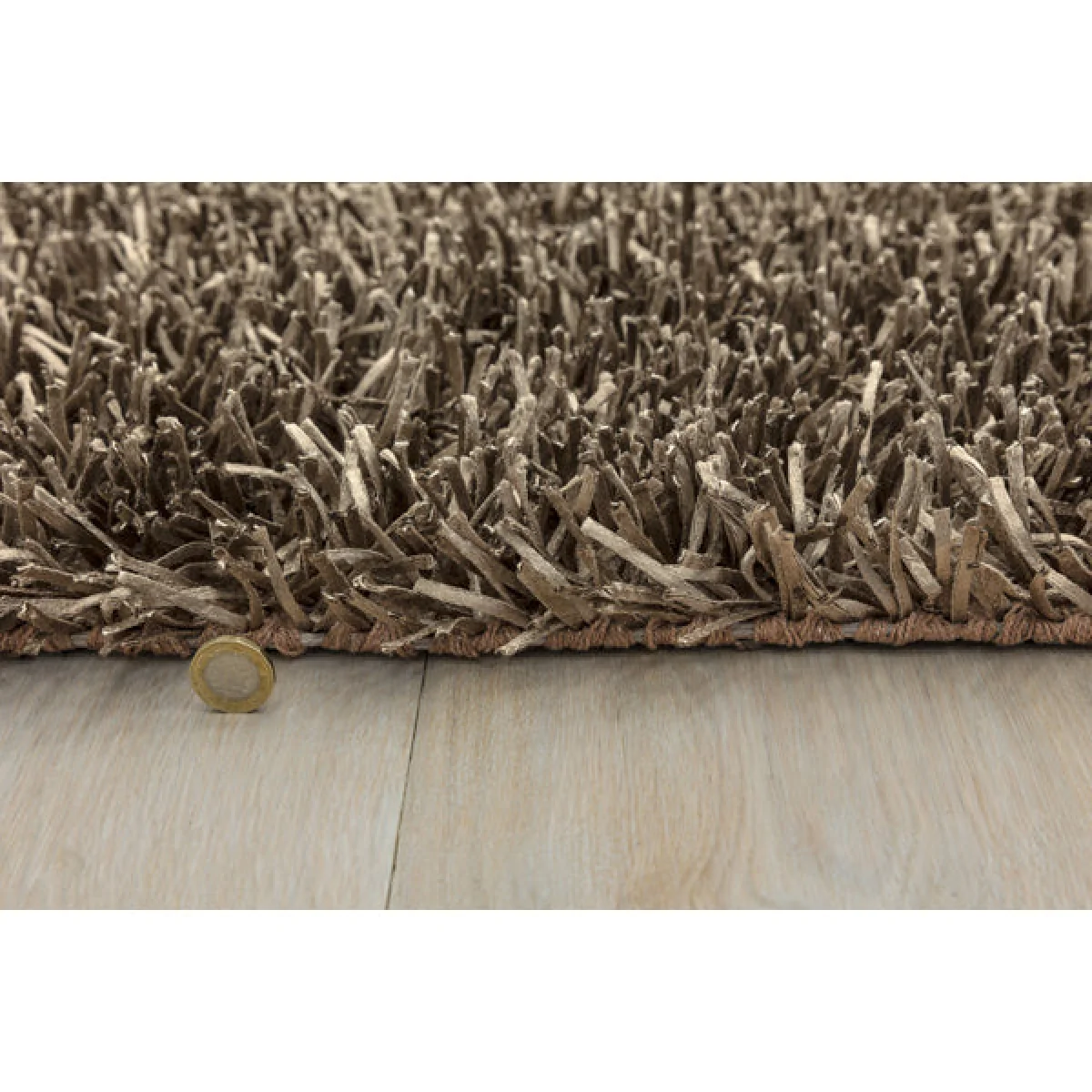 Asiatic Carpets Metallica Hand Woven Rug Gunmetal - 70 x 140cm – image 6