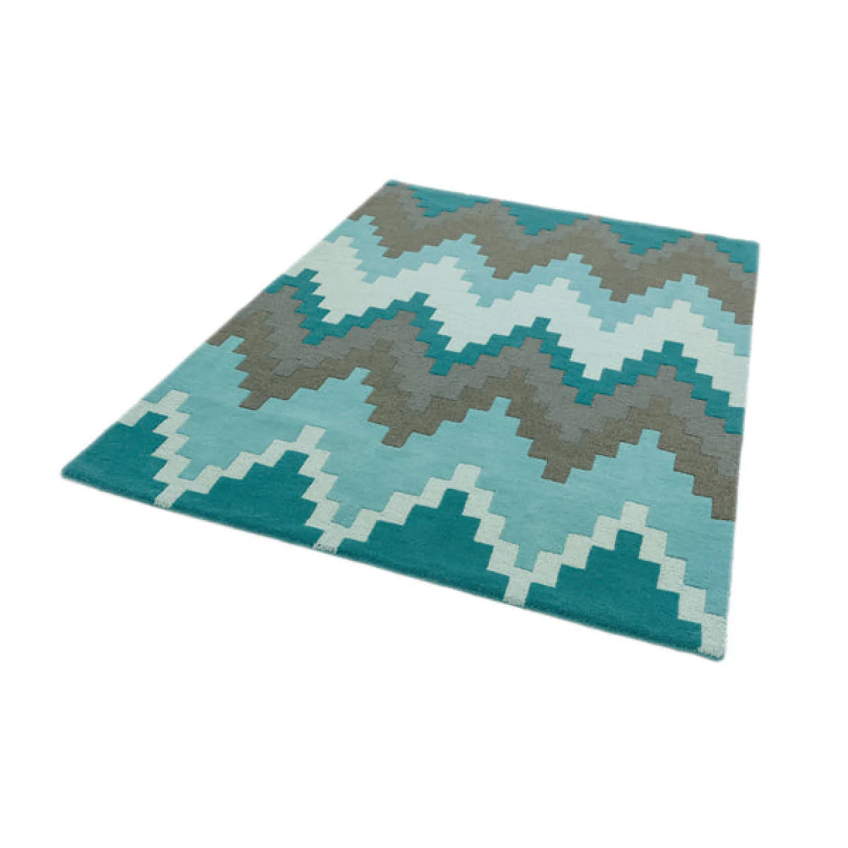 Asiatic Carpets Matrix Hand Tufted Rug Cuzzo Teal - 200 x 300cm – image 2