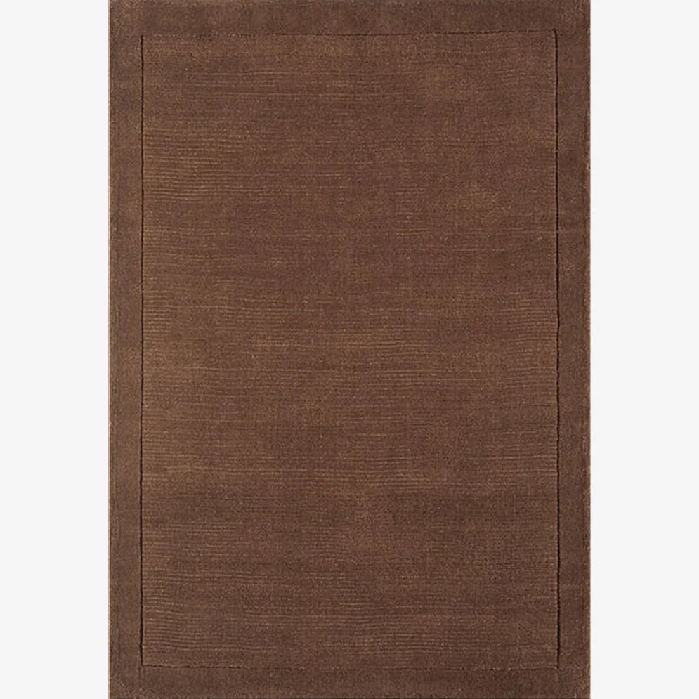 Asiatic Carpets York Hand Woven Rug Chocolate - 160 x 230cm – image 1