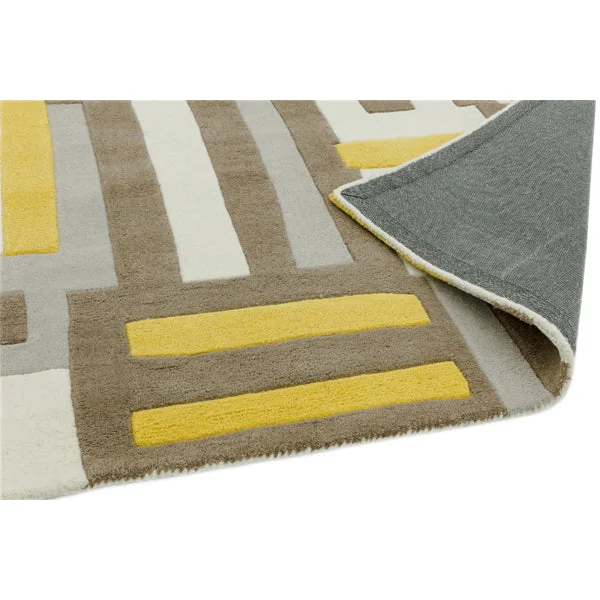 Asiatic Carpets Matrix Hand Tufted Rug Code Yellow - 160 x 230cm – image 4