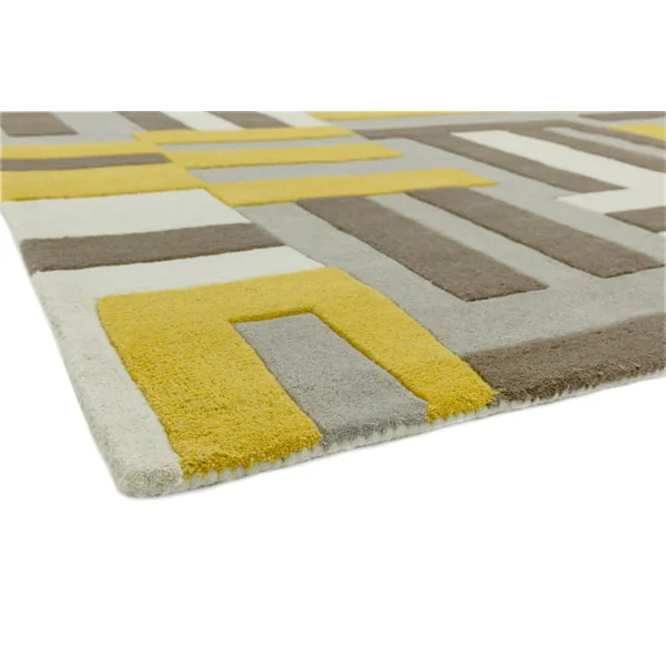 Asiatic Carpets Matrix Hand Tufted Rug Code Yellow - 160 x 230cm – image 5