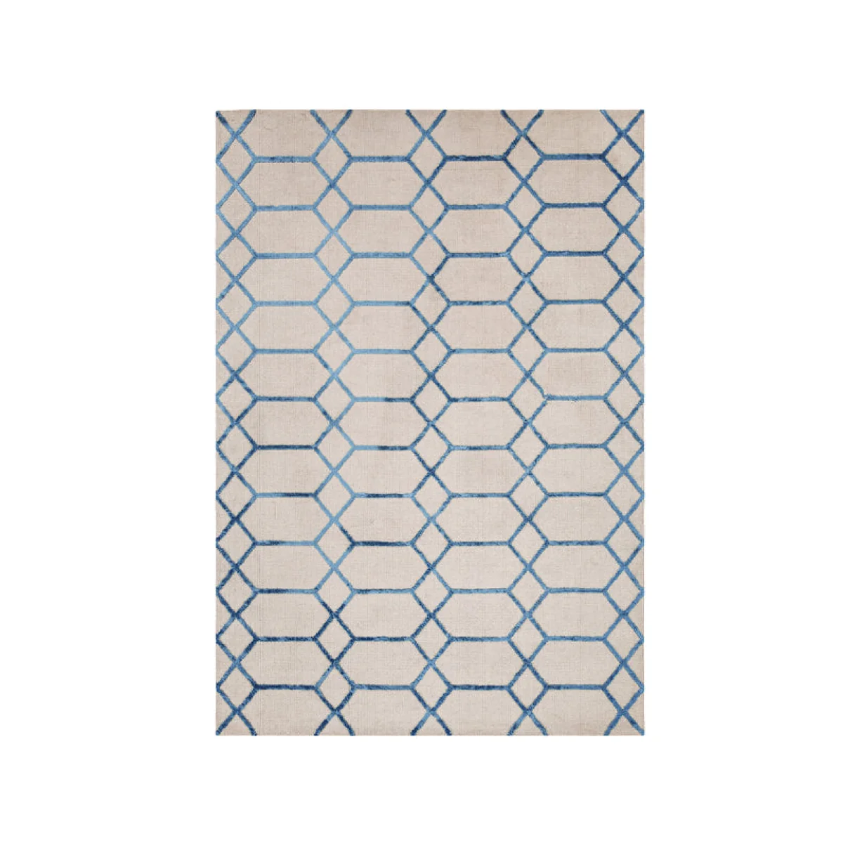 Asiatic Carpets Koko Machine Knitted Rug Blue - 200 x 290cm