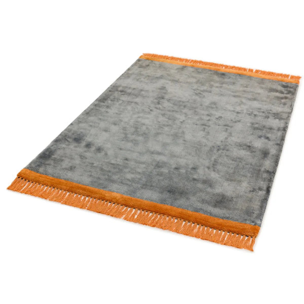Asiatic Carpets Elgin Hand Woven Rug Grey/ Orange Border - 200 x 290cm – image 2