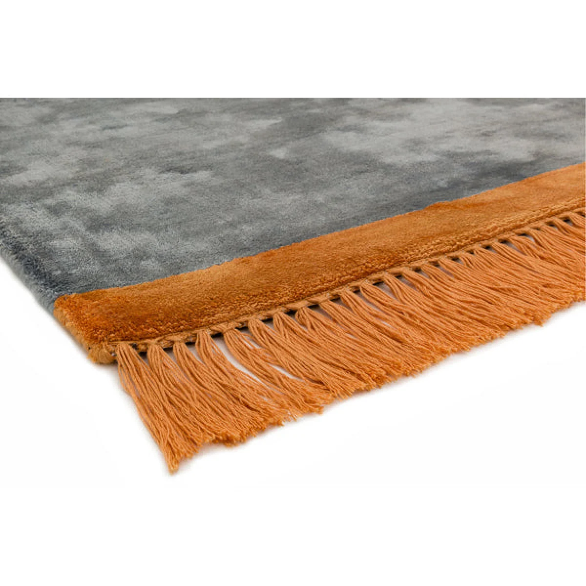 Asiatic Carpets Elgin Hand Woven Rug Grey/ Orange Border - 200 x 290cm – image 3