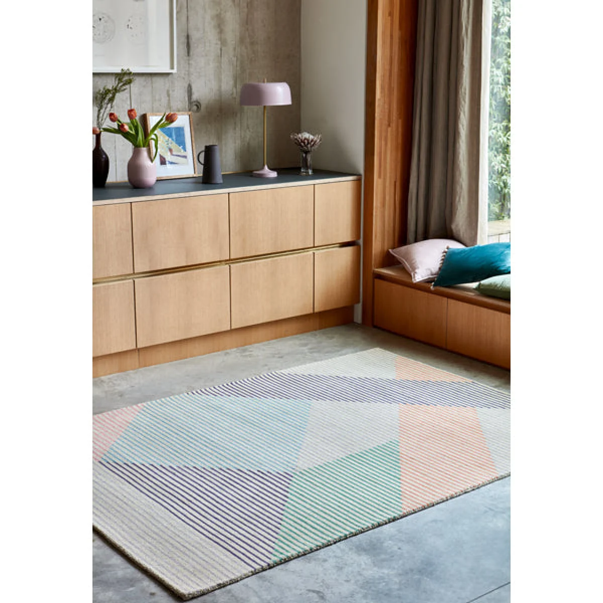 Asiatic Carpets Dash Hand Tufted Rug Pastel Multi - 120 x 170cm – image 2