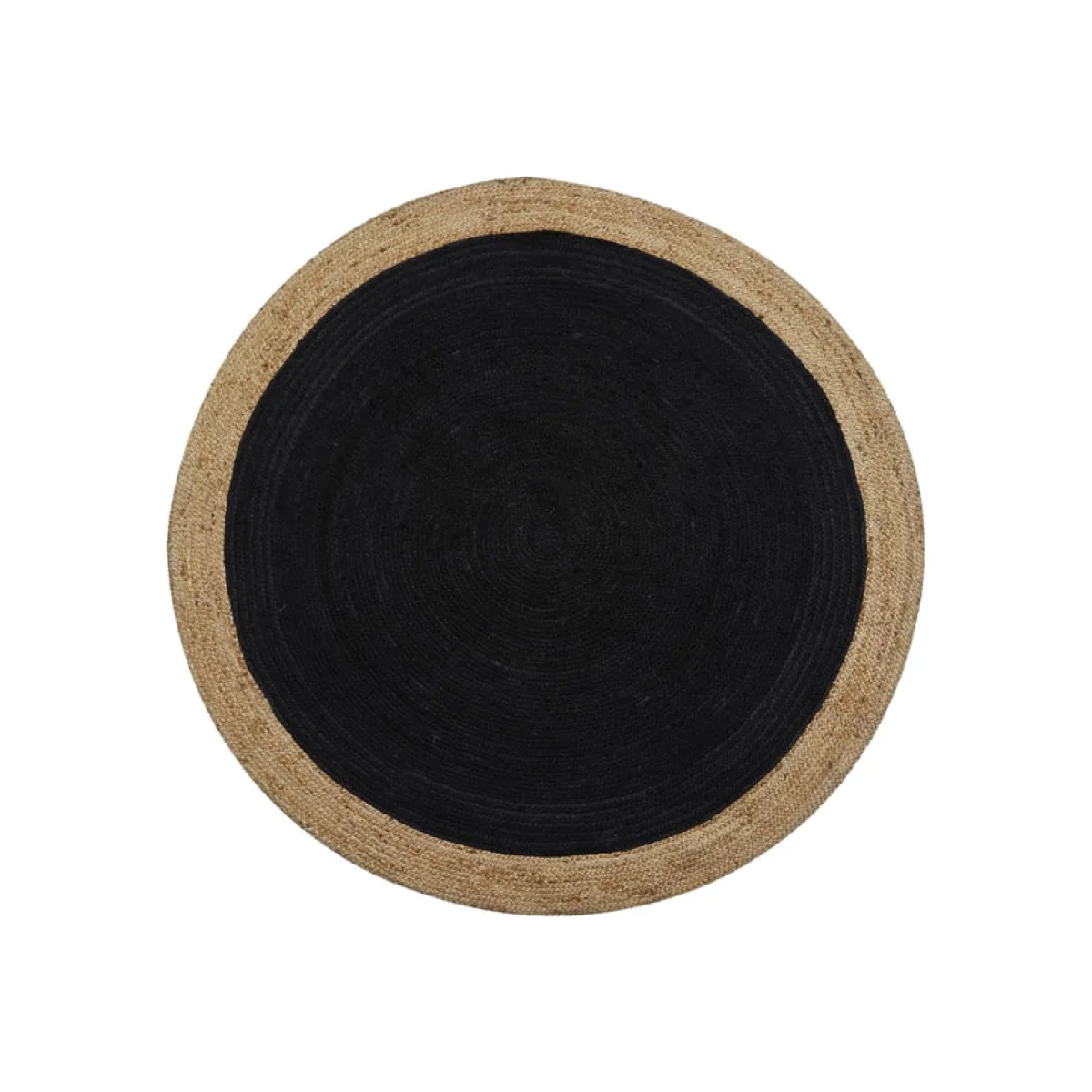 Native Home Rug Milano Soft Jute Dark Grey / Dark Grey / Large, Round
