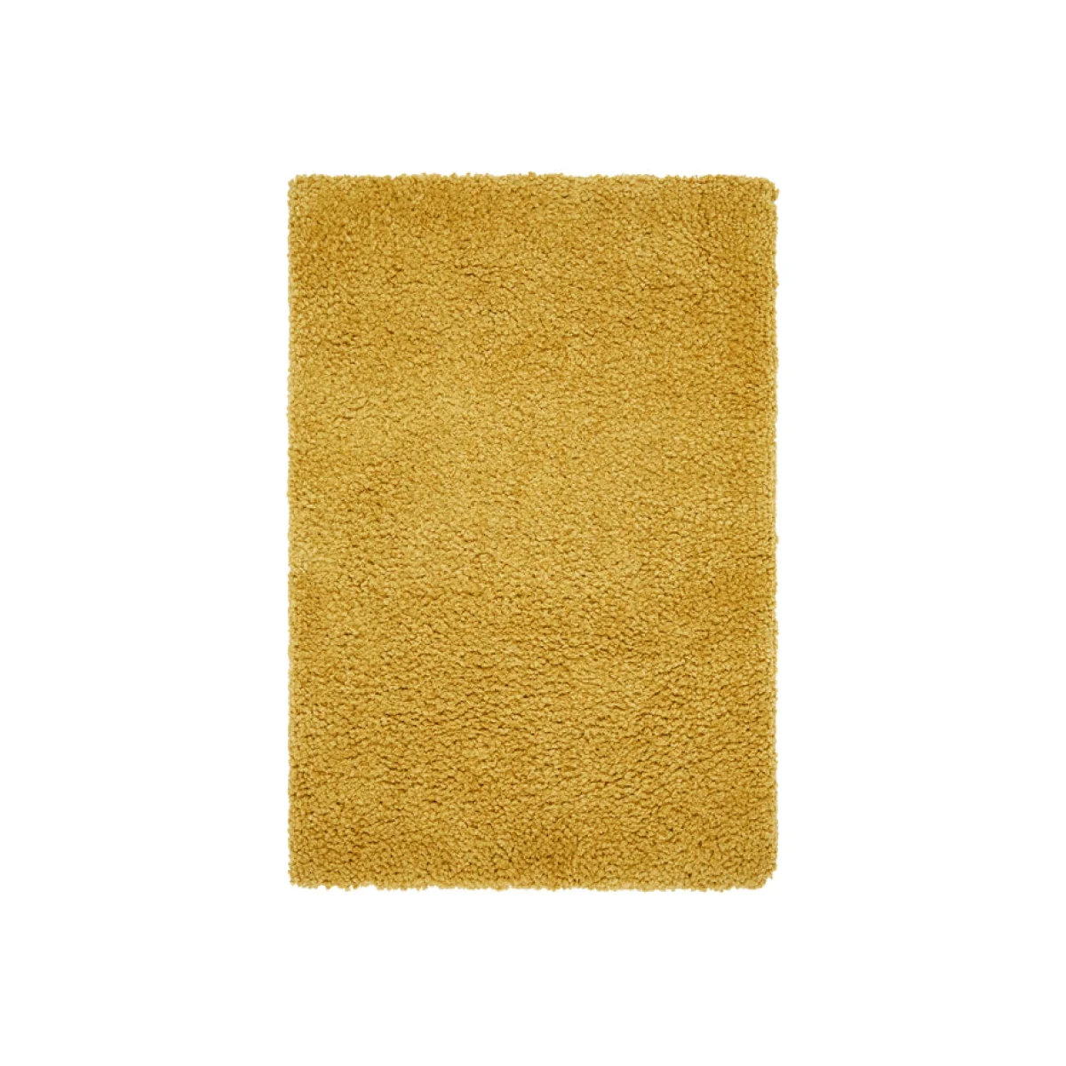 Asiatic Carpets Spiral Shaggy Table Tufted Rug Mustard - 160 x 230cm