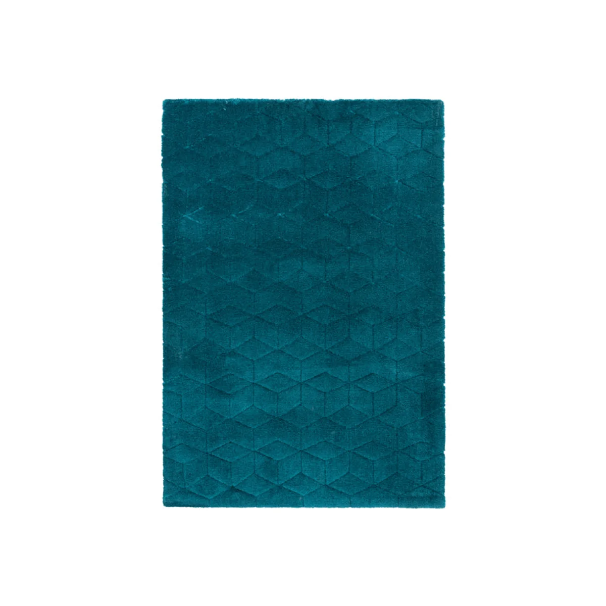 Asiatic Carpets Cozy knitted Rug Teal - 80 x 150cm