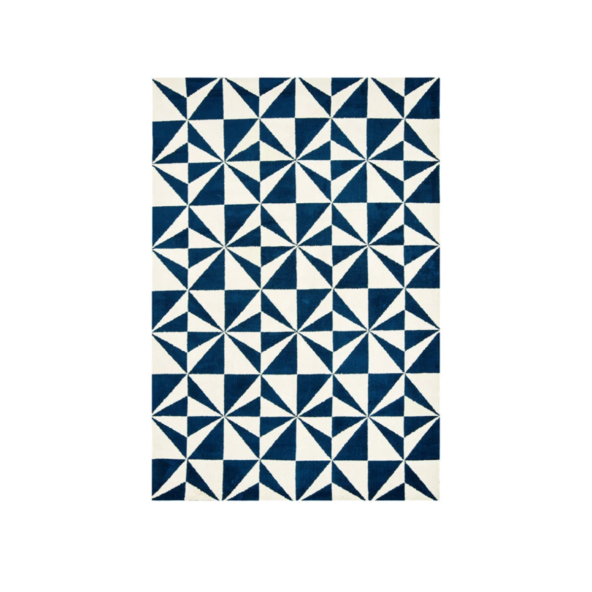 Asiatic Carpets Arlo Machine Knitted Rug Mosaic Denim - 100 x 150cm