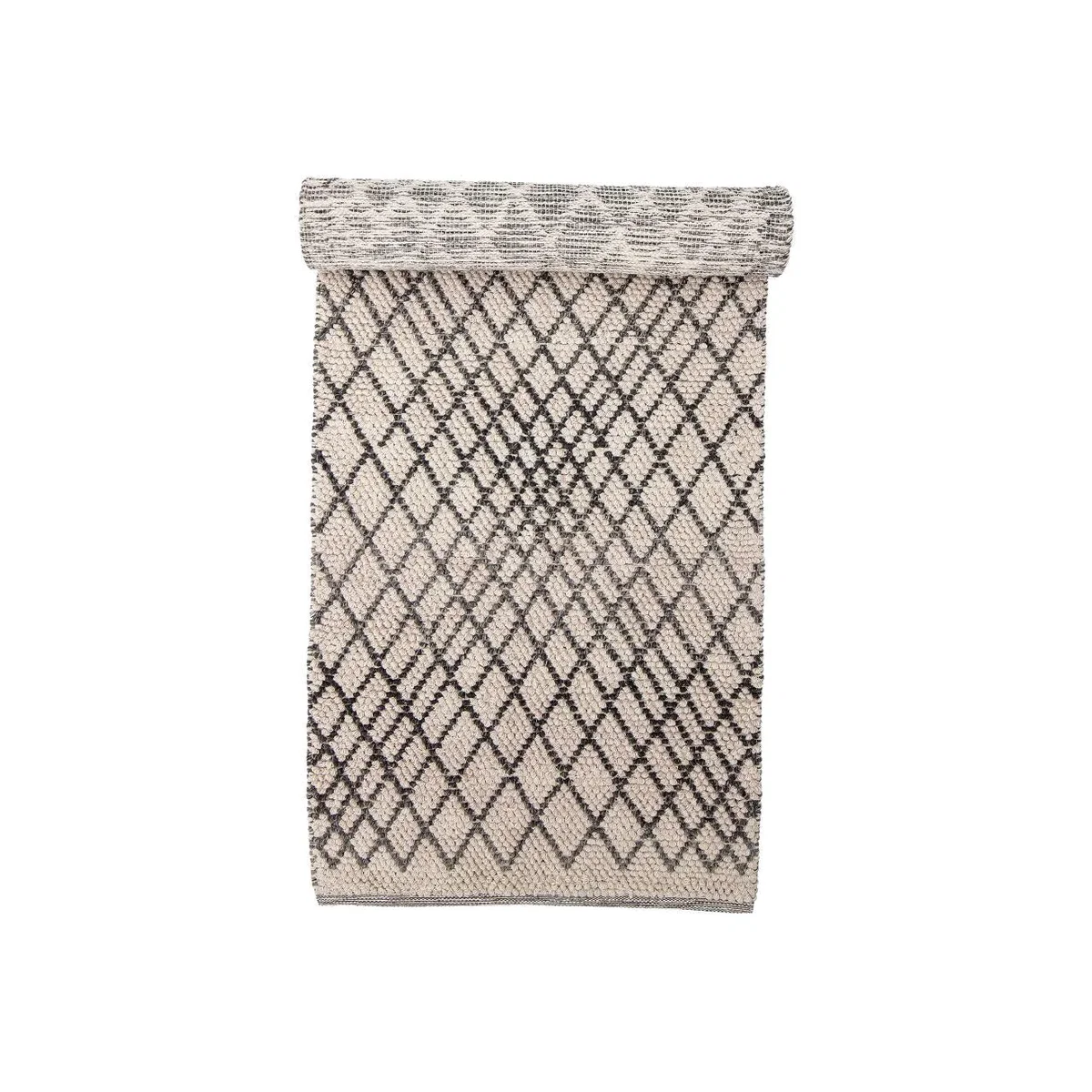 Bloomingville Kaya Rug in Grey Wool