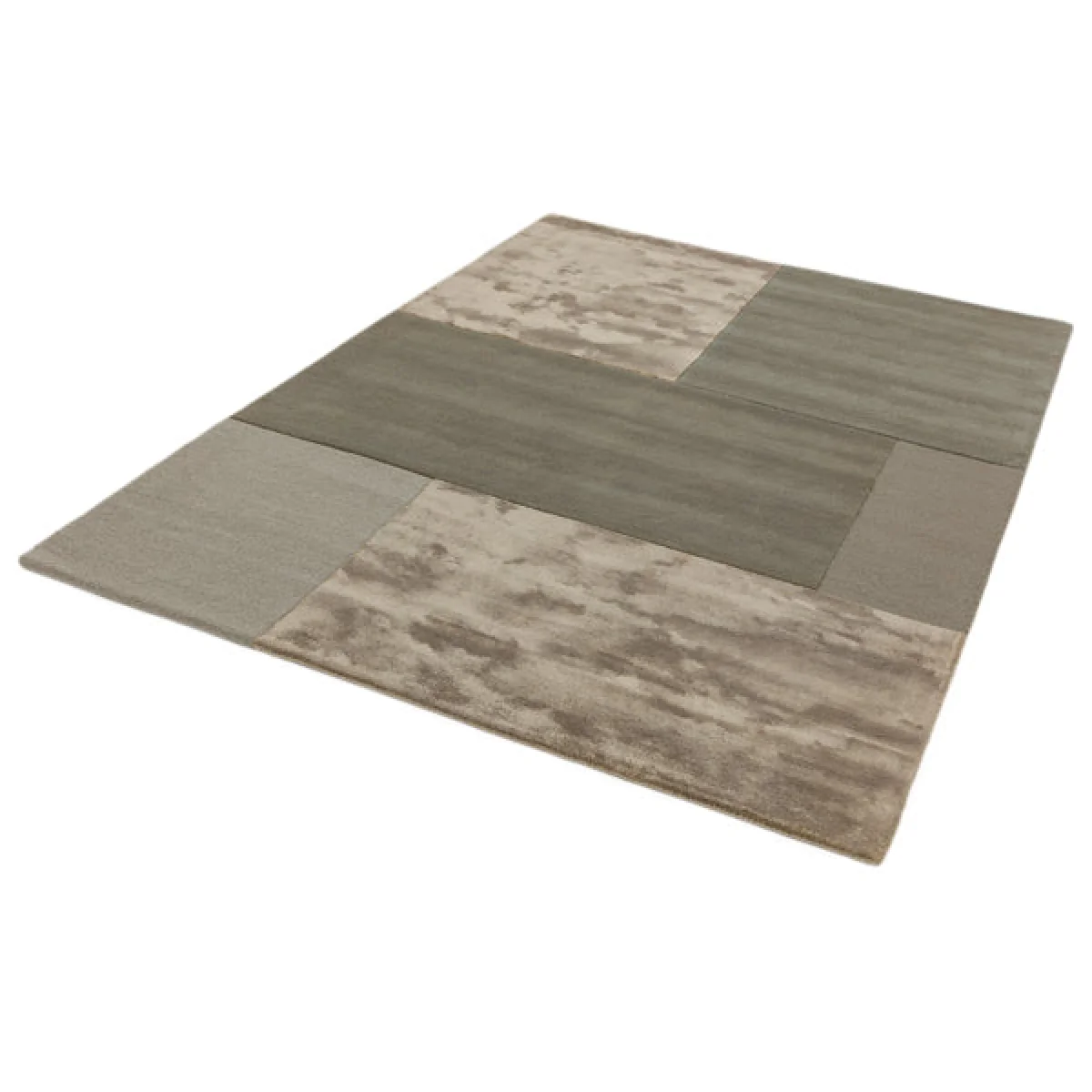 Asiatic Carpets Tate Tonal Textures Hand Tufted Rug Smoke - 120 x 170cm – image 2