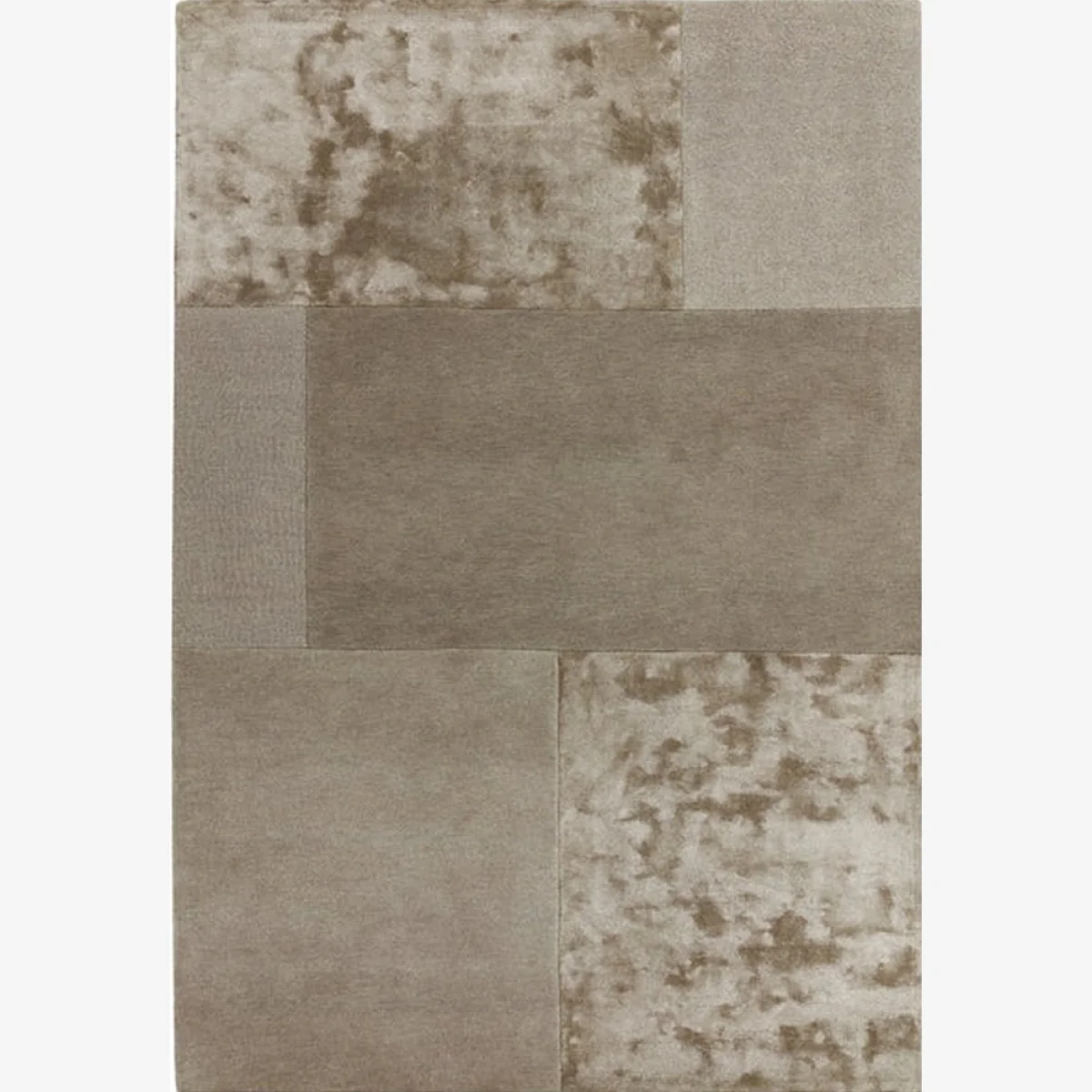 Asiatic Carpets Tate Tonal Textures Hand Tufted Rug Smoke - 120 x 170cm – image 1