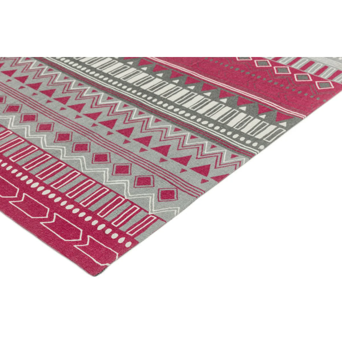 Asiatic Carpets Onix Hand Woven and Printed Rug Tribal Mix Berry - 120 x 170cm – image 3
