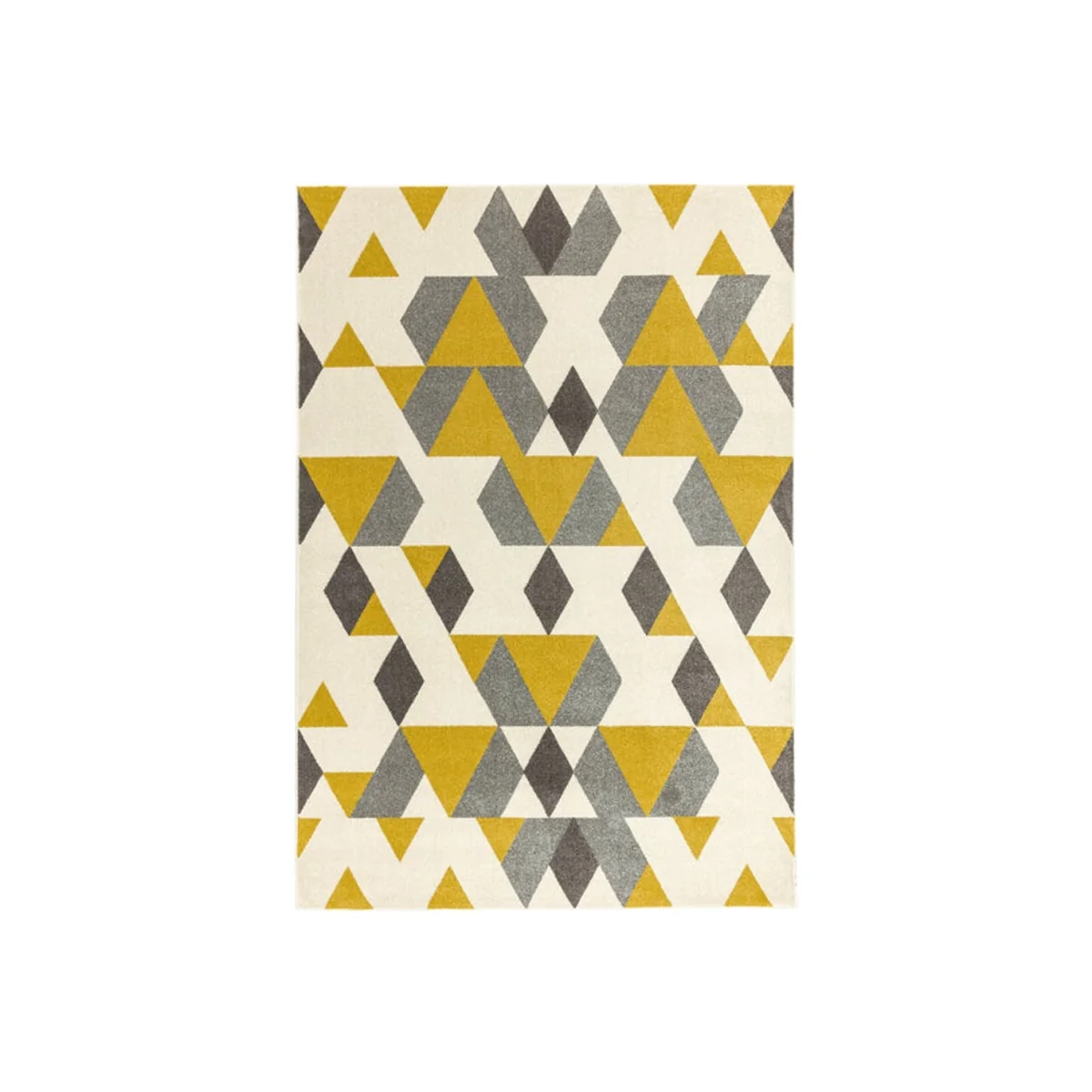 Asiatic Carpets Colt Machine Woven Rug Pyramid Mustard - 120 x 170cm