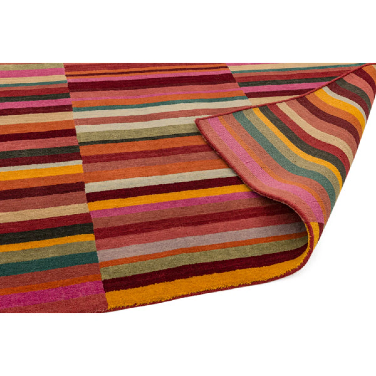 Asiatic Carpets Jacob Hand Woven Rug Red Multi - 160 x 230cm – image 3