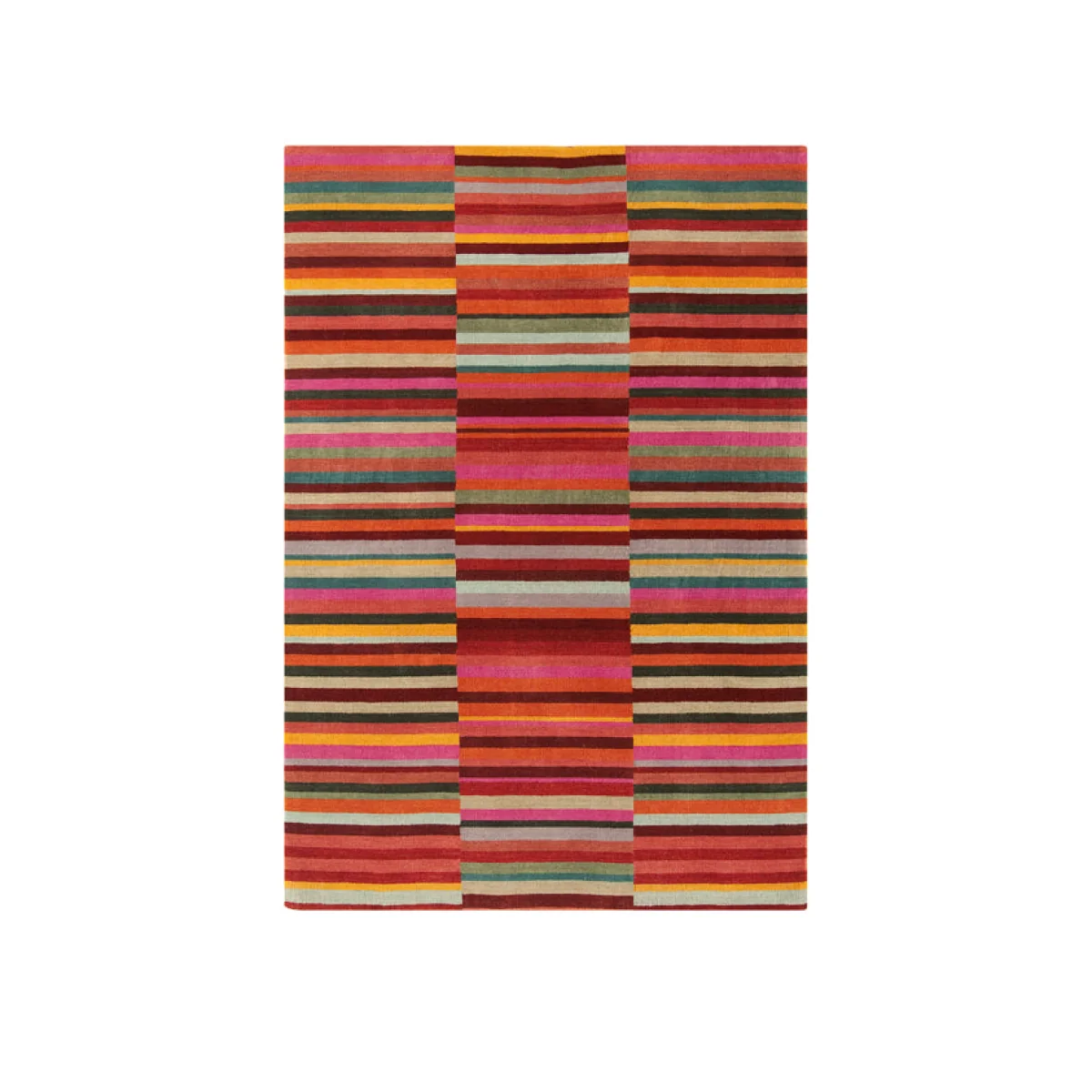Asiatic Carpets Jacob Hand Woven Rug Red Multi - 160 x 230cm – image 1