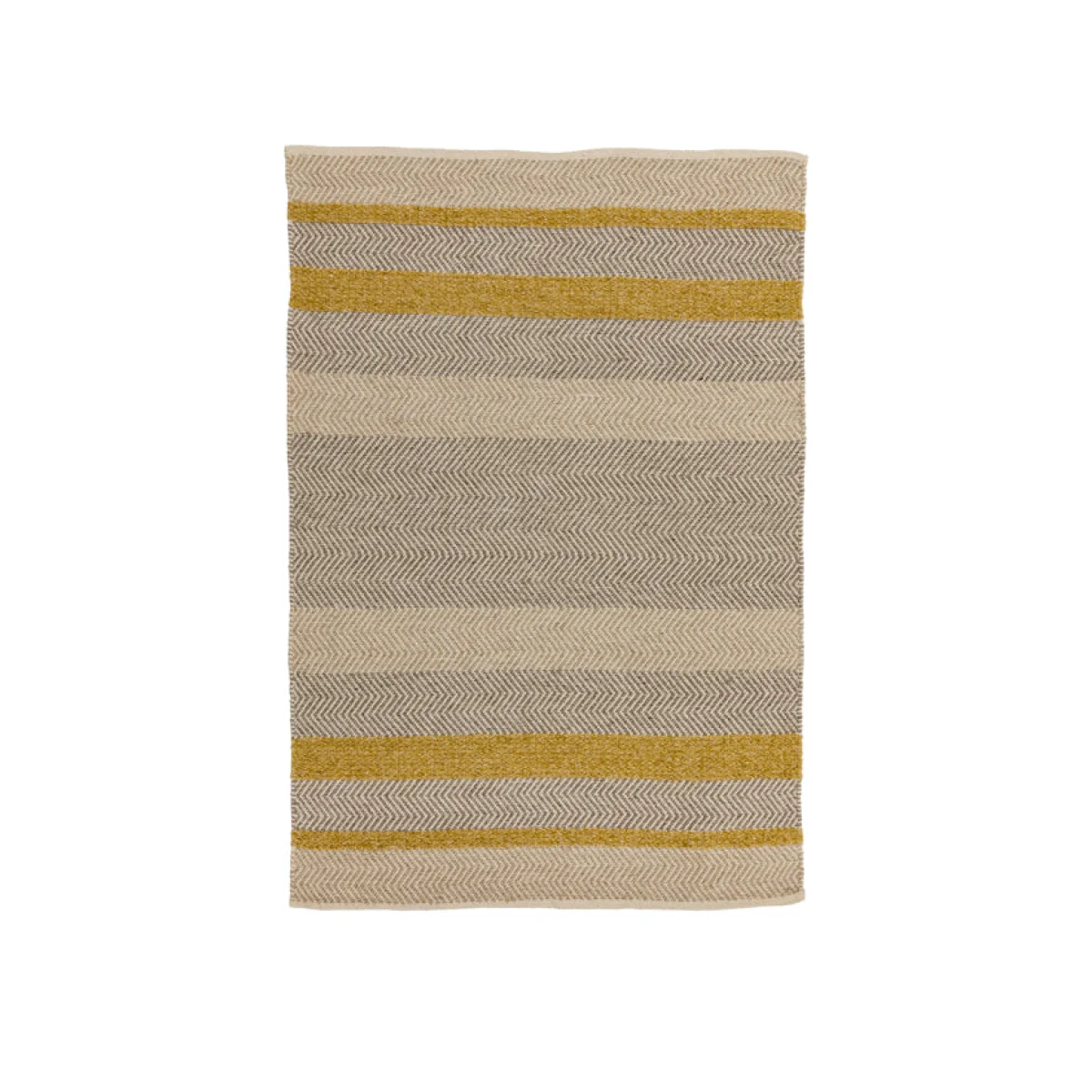 Asiatic Carpets Fields Hand Woven Rug Mustard - 120 x 170cm – image 1