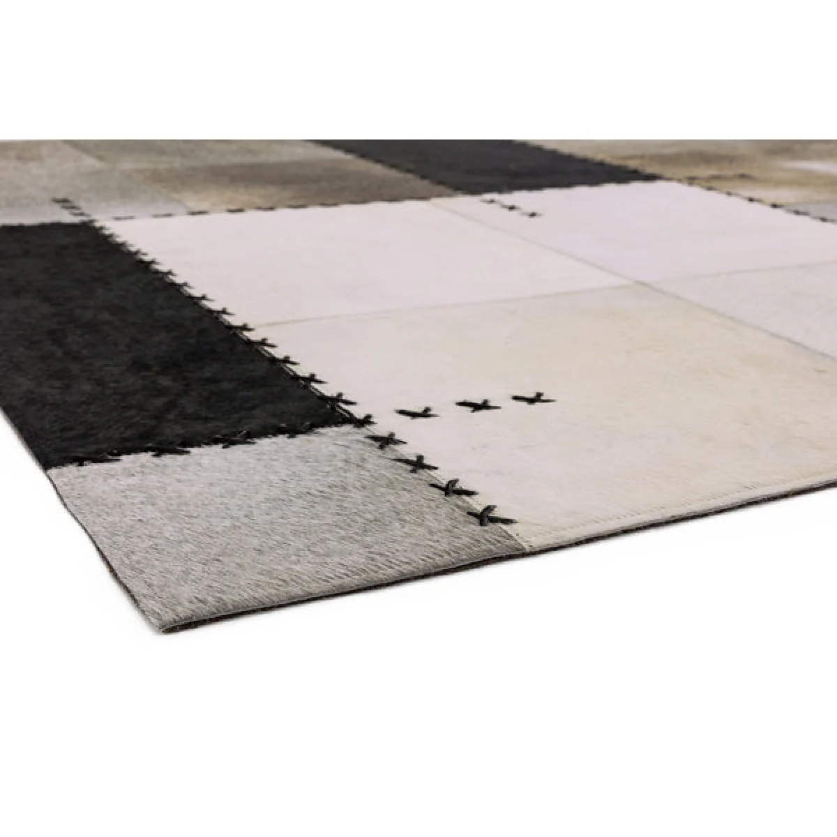 Asiatic Carpets Xylo Hand Sewn Rug Mono Cross Stitch - 200 x 290cm – image 5