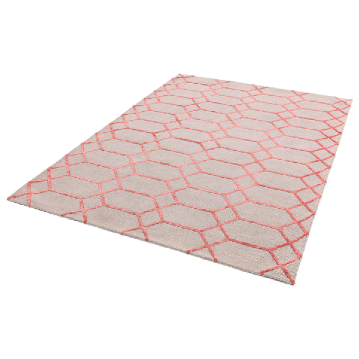 Asiatic Carpets Koko Machine Knitted Rug Coral - 160 x 230cm – image 3