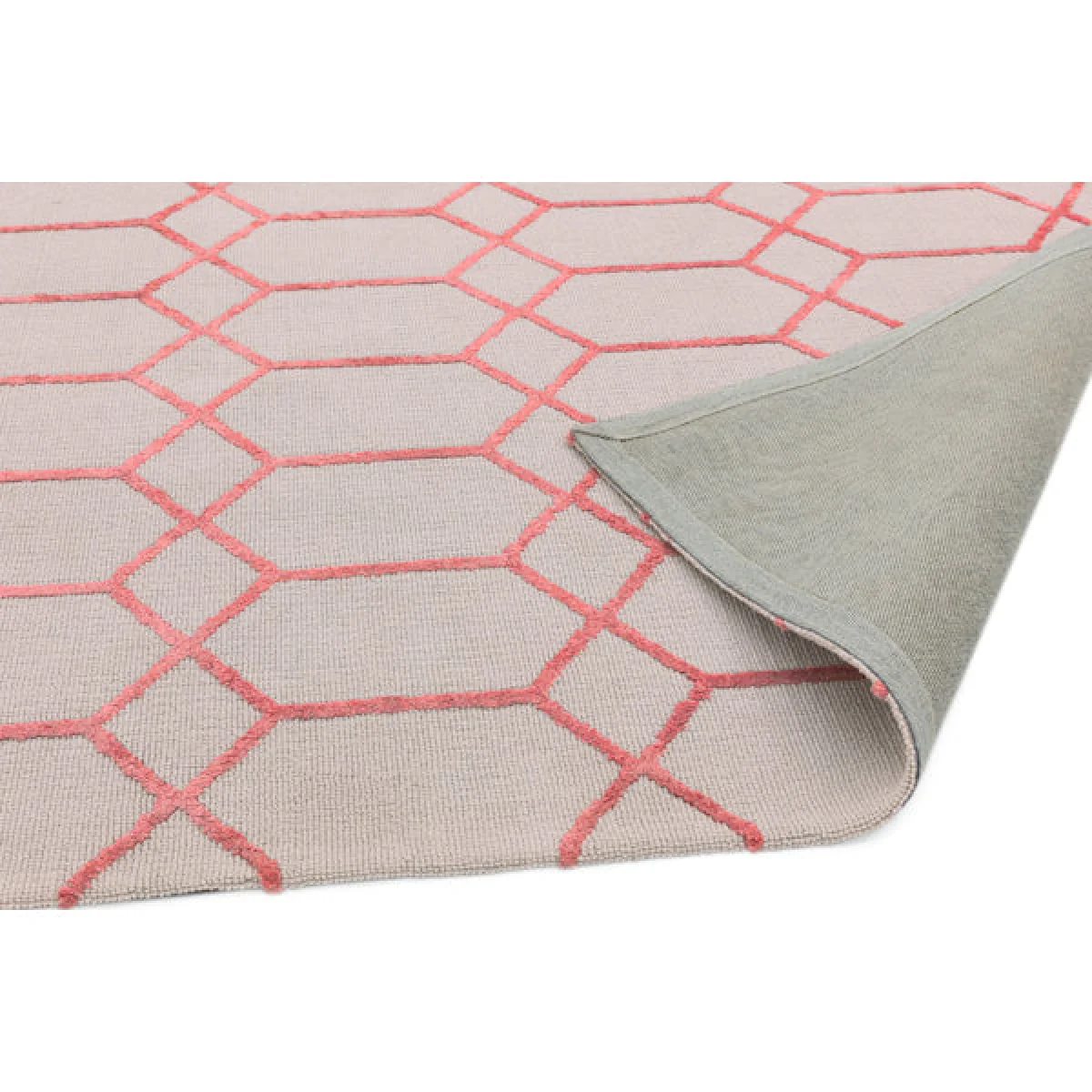 Asiatic Carpets Koko Machine Knitted Rug Coral - 160 x 230cm – image 4
