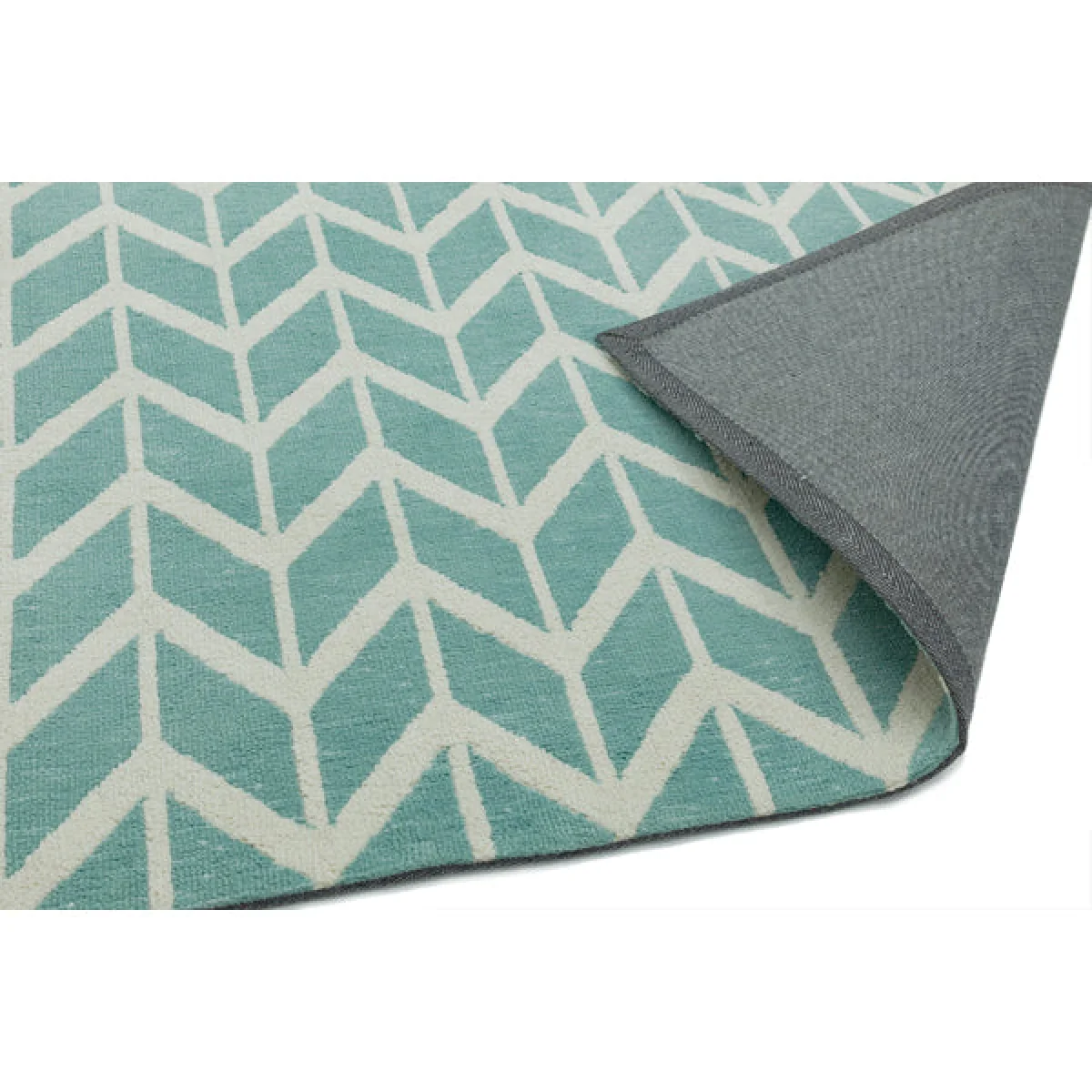 Asiatic Carpets Arlo Machine Knitted Rug Chevron Blue - 120 x 170cm – image 5