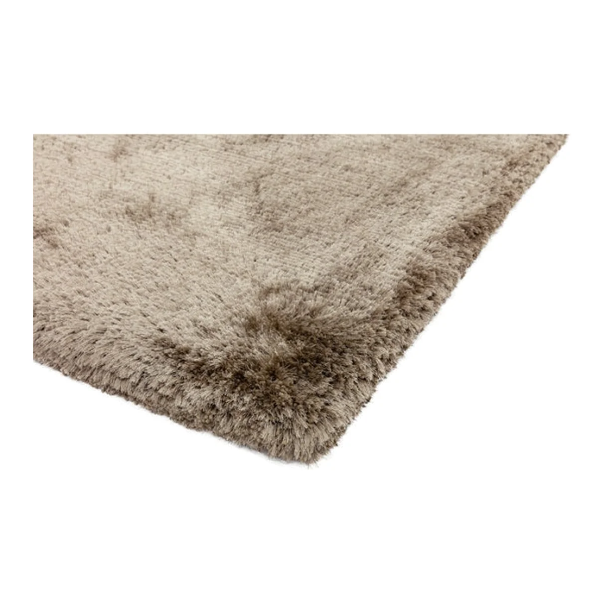 Asiatic Carpets Plush Hand Woven Rug Taupe - 70 x 140cm – image 1