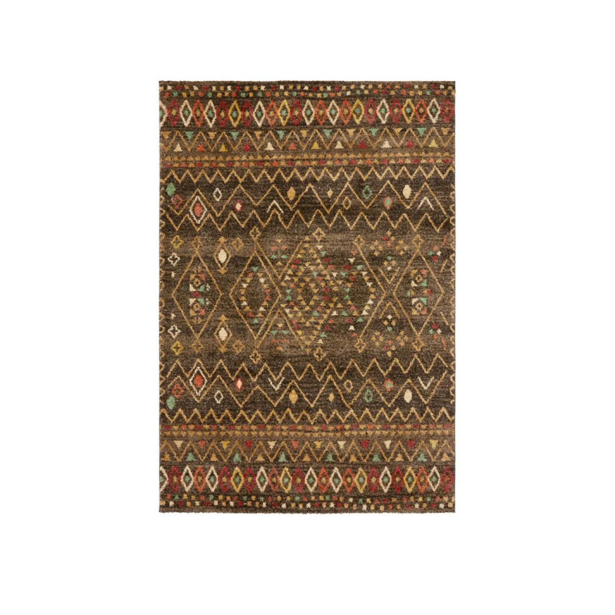 Asiatic Carpets Yale Machine Woven Rug YA03 Bark - 80 x 150cm