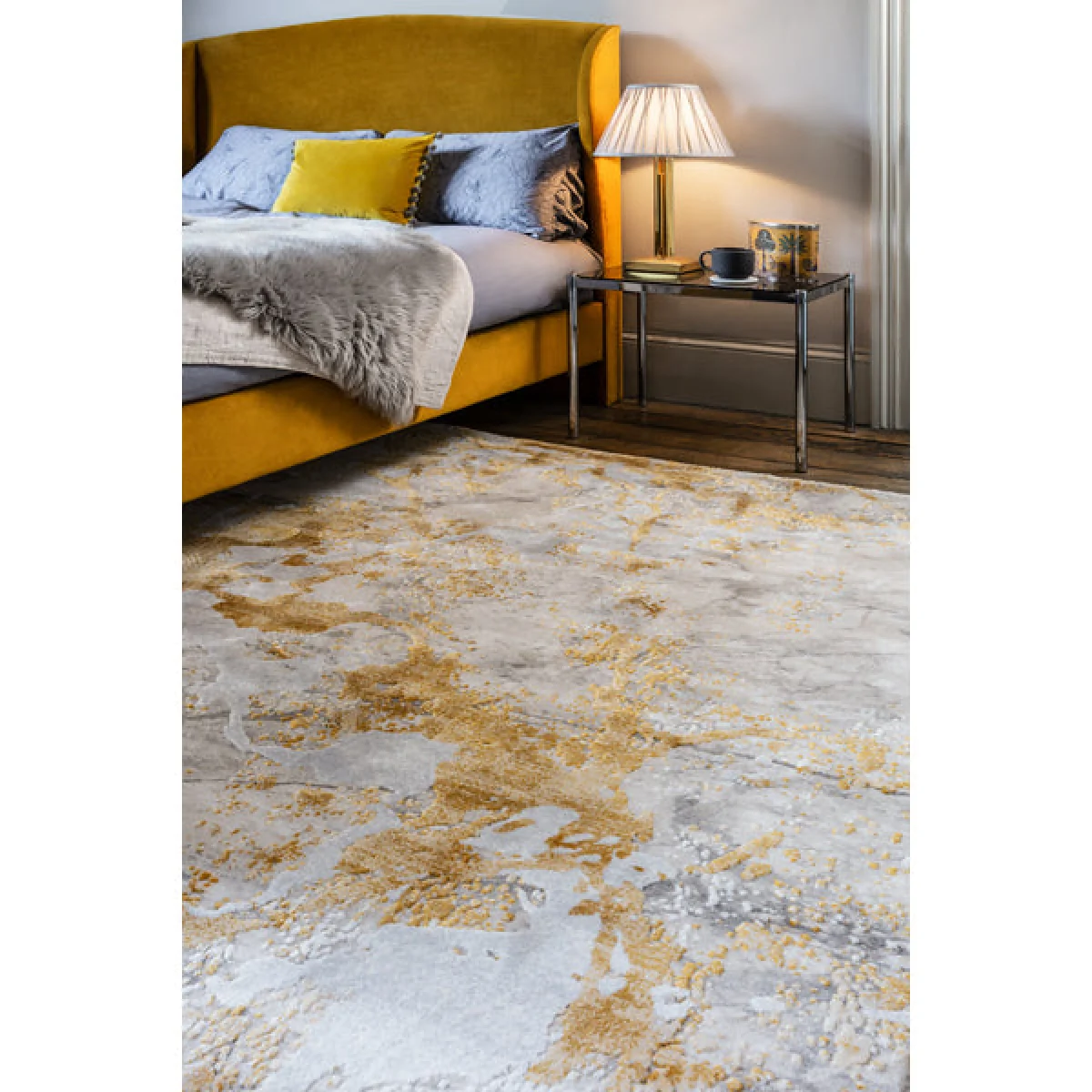 Asiatic Carpets Astral Machine Woven Rug Ochre - 120 x 180cm – image 6