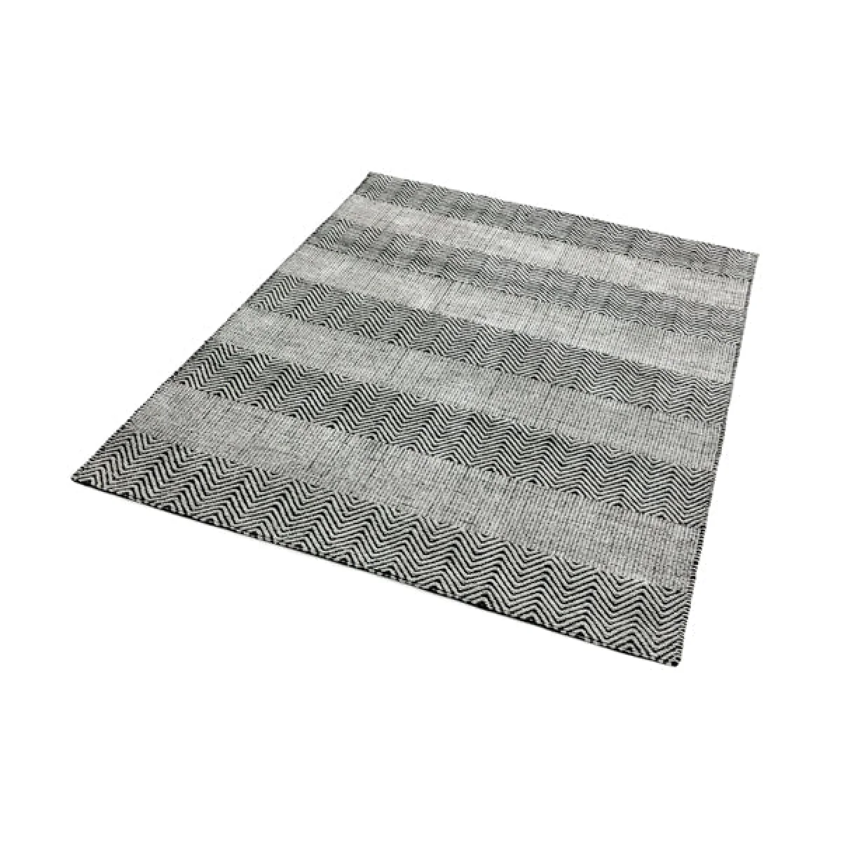 Asiatic Carpets Ives Hand Woven Rug Grey - 160 x 230cm – image 2