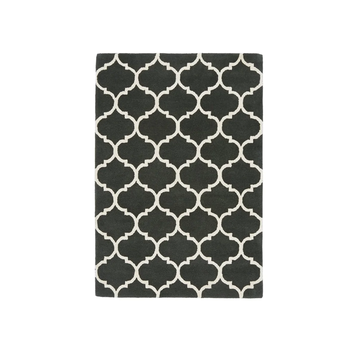 Asiatic Carpets Albany Handtufted Rug Ogee Charcoal - 80 x 150cm – image 1