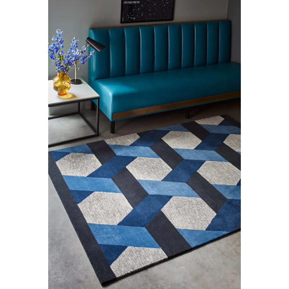 Asiatic Carpets Camden Hand Tufted Rug Blue - 200 x 300cm – image 5
