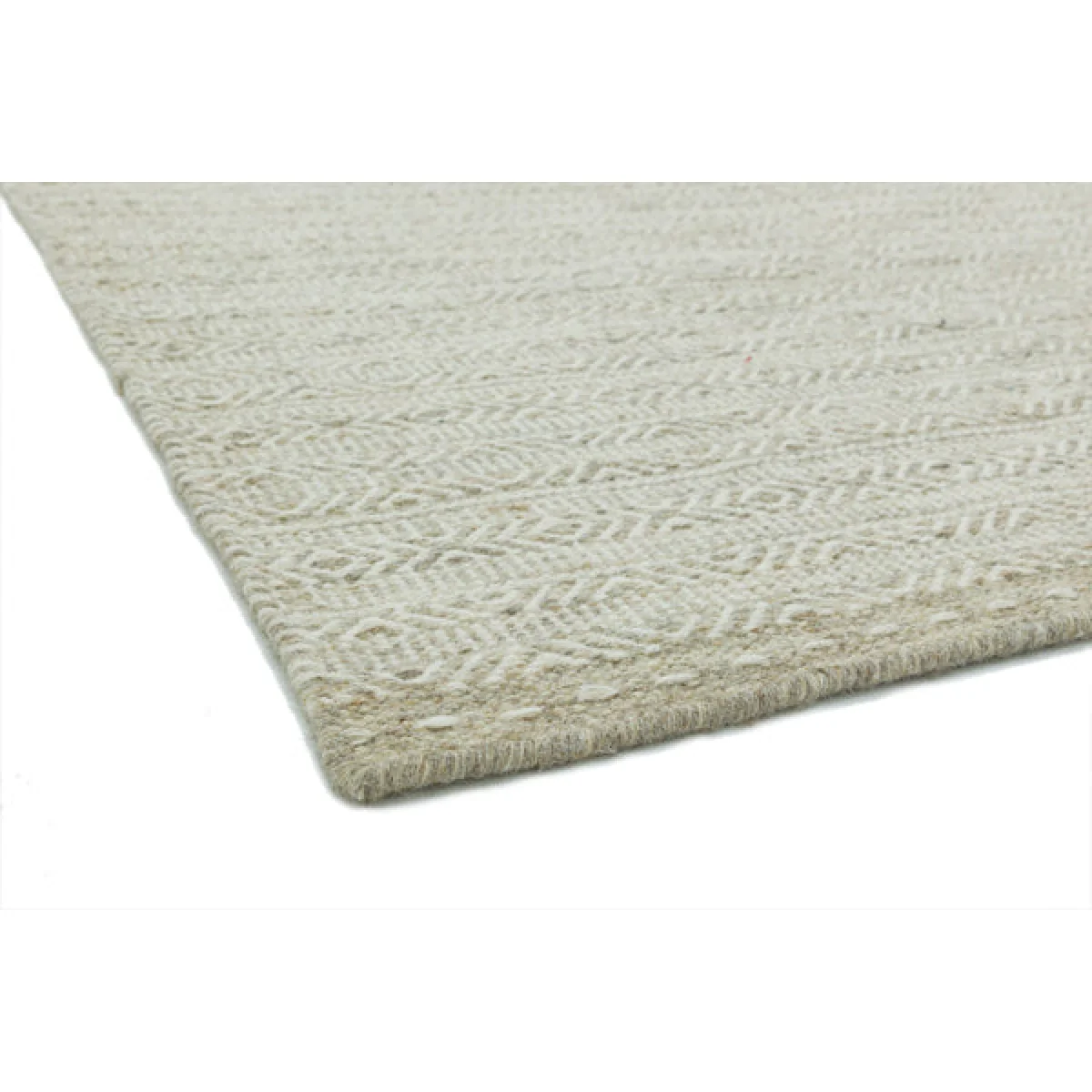 Asiatic Carpets Knox Reversible Wool Dhurry Hand Woven Dhurry Rug Sand - 200 x 290cm – image 5
