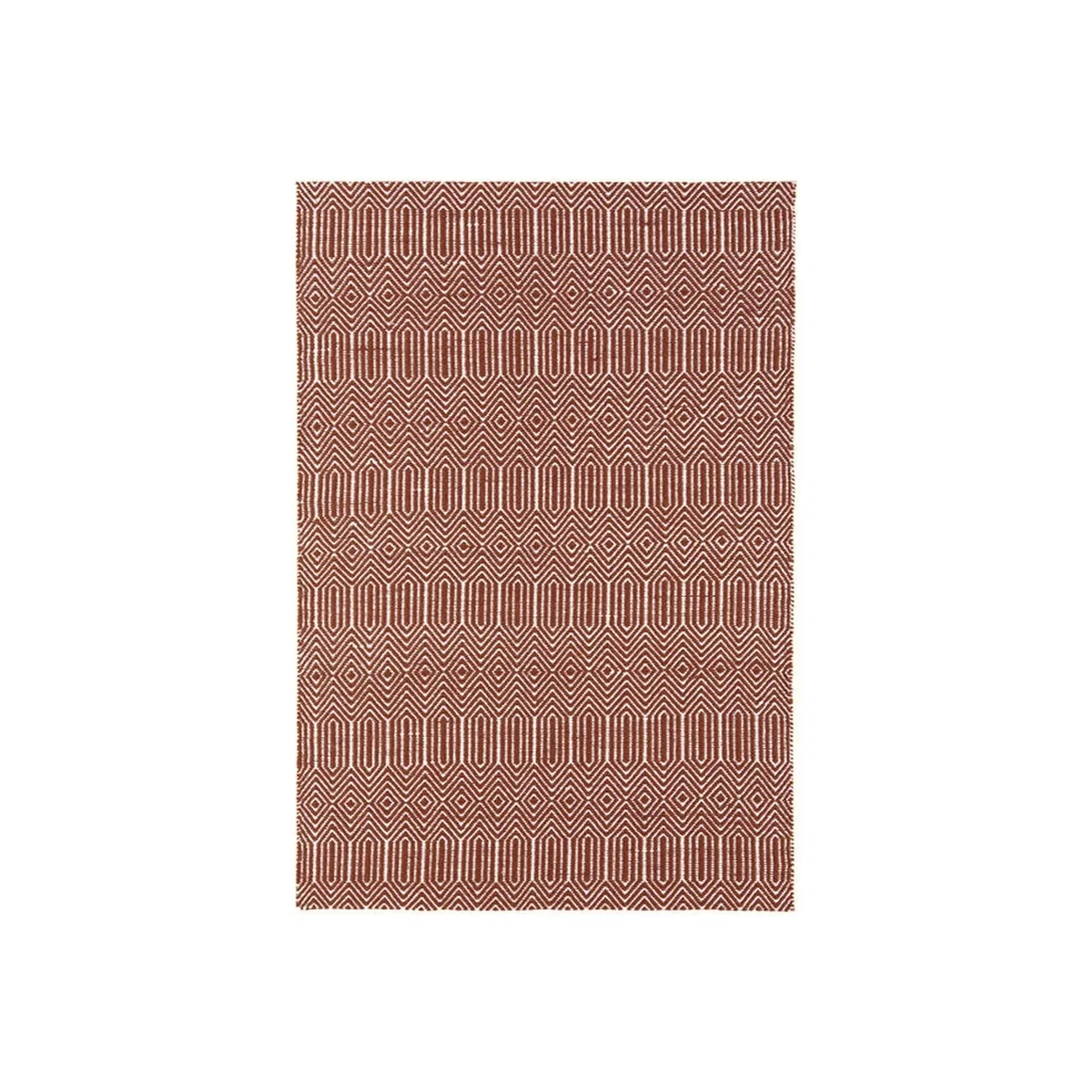 Asiatic Carpets Sloan Hand Woven Rug Marsala - 100 x 150cm